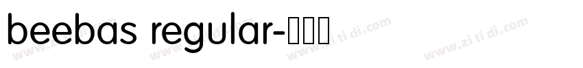 beebas regular字体转换 beebas regular字体转换